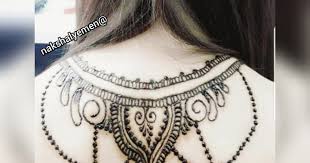 صور نقش عرايس و نقش يمني صنعاني أسود 2029 Polynesian Tattoo Statement Necklace Tattoos