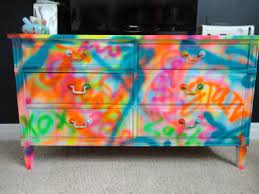 The 100 Chalkboard Graffiti Guest Game Room Makeover Graffiti Room Graffiti Furniture Diy Dresser Makeover