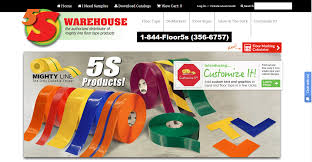 Tough Tape Easy Decision Mighty Line 5s Warehouse Proudly Carries Mighty Line Floor Tape And Signs Because They Re The Be Floor Tape Safety Floor Flooring