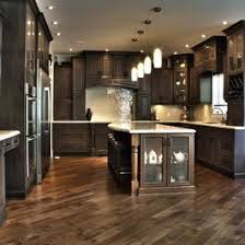Pin By Laura Hassman On N E W H O M E I D E A S Traditional Kitchen Cabinets Dark Kitchen Dark Kitchen Cabinets