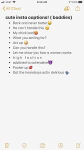 The baddie captions sound very cool. Pin On Instagram Captions