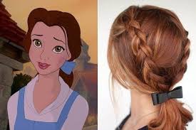Belle Beauty And The Beast Disney Princess Hairstyles Princess Hairstyles Belle Hairstyle