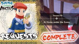 Pokemon Legends Arceus Request 85 Walkthrough 