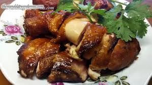 Drain the chicken and place in hot oil. Crispy Skin Roast Chicken Chinese Style The Lazy Way Cooking With Love Is Food For The Soul