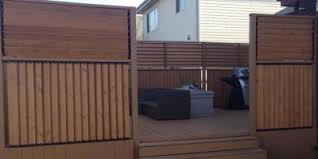 You'll need to dig postholes and set posts for a detached lattice fence. Louvered Deck Railings Flexfence Louver System