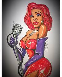 When i search megan thee stallion cosplay, all i get is some youtube vids of music? Megan Thee Stallion Jessica Rabbit By Miss Aye22 Jessica Rabbit Different Art Styles Creative Art