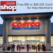Membership activation certificates are not redeemable at costco.com or. Costco Membership Deal Free 10 Or 20 Gift Card With Sign Up