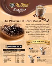 The key product otwc shop focuses is the coffee product line. Oldtown White Coffee Dark Roast 3 In 1 Original Instant Premix 10s X 1 Pack