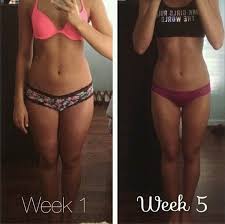 Before After 5 Weeks Kayla Itsines Bikini Body Guide Bikini Body Guide Fitness Motivation