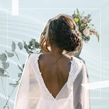 Great look for a boho or rustic wedding. 70 Stunning Bridal Hairstyles From Real Weddings