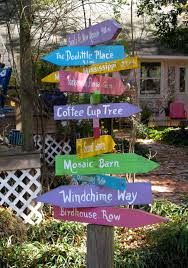 Garden Signpost Mississippi School Garden Garden Art Dream Garden