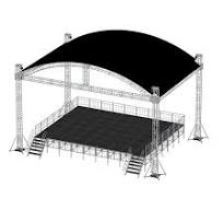 Event Aluminum Truss Customized Stage Trussing Aluminum Lighting Truss for Display System