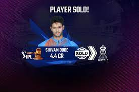 Dube's last outing in the indian colors came against new zealand in february 2020. Ipl Auction 2021 Shivam Dube Sold To Rajasthan Royals For Rs 4 4 Crore Here Is All You Need To Know