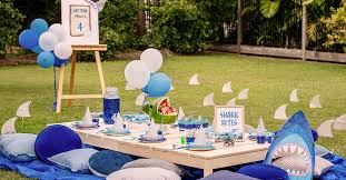 Whether it's for anniversaries, graduations, birthdays or holiday celebrations, parties are an integral part of a rich, full life. Diy Shark Themed Party