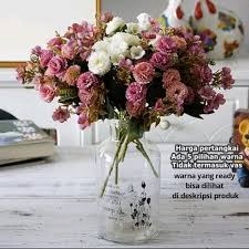 Beragam warna dan bentuk yang indah menjadi energi positif yang merasuk dalam tubuh kita. Dijual Satu Tangkai Bunga Carnation Mini 2 Warna 2 Jenis Bunga Artificial Plastik Shabby Terbaik Shopee Indonesia