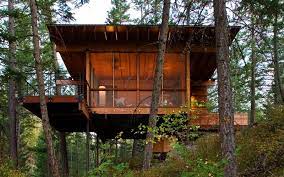 High Design Off Grid Cabins Escape From It All In Style House On Stilts Cool Tree Houses Modern Cabin