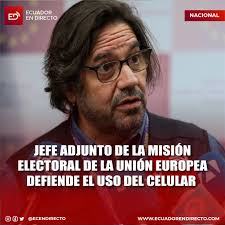 NACIONAL El líder del observatorio electoral extranjero, José Antonio de  Gabriel, explicó que es importante garantizar el uso del celular para  documentar la transparencia de la segunda vuelta. Más información ⬇️  https://n9.cl/lhpcj