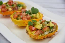 Kiwano Horned Melon Fruit Salsa Recipe Fruit Salsa Recipe Fruit Salsa Salsa Recipe