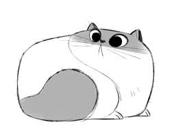 Cat Doodles Everyday Woo This Is A Blog Where I Sketch All Sorts Of Cats To Meet My Daily Drawing Goals Havin Cat Drawing Cats Illustration Animal Drawings