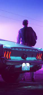 1968 Ford Mustang Gt Fastback Mustang Wallpaper Car Iphone Wallpaper Art Cars