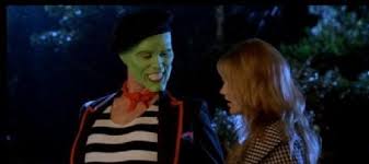 they go to kiss when the guard interrupts them. Cameron Diaz As Tina Carlyle And Jim Carrey As Stanley Ipkiss The Mask In The Mask 1994 Famousfix Com Post