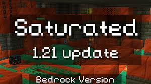 Saturated (BEDROCK EDITION) Minecraft Texture Pack