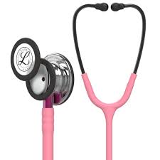 Littmann Classic Iii Monitoring Stethoscope Mirror Pearl Pink Pink Stem 5962