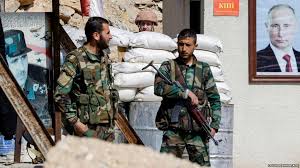 Image result for assad putin posters soviet