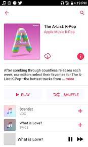 Everything an apple music user needs to know to begin using the streaming music service on their apple tv. The A List Kpop Playlist On Apple Music Hardcore Kpop Kdrama Fans Amino