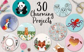 Jessica long completed pinterest projects. Animal Embroidery Workbook Step By Step Techniques Patterns For 30 Cute Critters More Landauer Designs Include Foxes Sloths Hedgehogs Giraffes Cats Chickadees Pandas Bees Flowers More Jessica Long 9781947163461 Amazon Com Books
