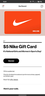 Gift cards may not be returned or redeemed for cash, except as required by law. Buy Nike Gift Card Discount Online Shopping