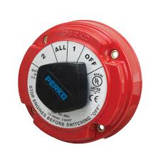 Smallest size (10.2 × 18.2 × 14.8 mm) at 10a switching capacity relay for high density p.c. Perko Inc Catalog Battery Switches Medium Duty Battery Selector Switch 8501