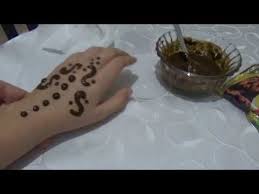 Sik Hint Kinasi Nasil Yapilir Mehndi Yapimi Youtube Hint Hint Kinasi