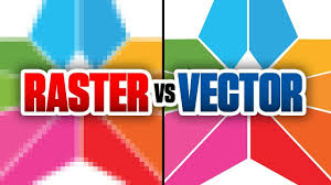 Raster Vs Vector Graphics Raster Raster Vs Vector Bitmap