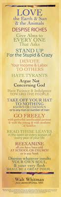 Poster Walt Whitman What You Shall Do Image Quotes Words Walt Whitman