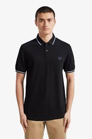 Black And Gold Fred Perry Polo Shirt Pin On Fred Perry