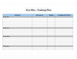 Employee training matrix template excel from staff training plan template , image source: Employee Development Plans Templates Employee Training Plan Template Qvvzskc Workout Plan Template Employee Training Training Schedule