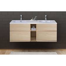 Ce qui est présenté dans la lecture suivante a pour but de vous aider à trouver des informations relatives à la discussion meuble salle de bain chene massif. Meuble Salle De Bain 140 Cm A Suspendre Chene Enio Cdiscount Bricolage