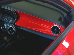 Painted Passenger Dash Overlay For 2016 2017 Camaro The Painted Passenger Dash Overlay For 2016 2017 Camaro Is Made O Camaro Camaro Interior Camaro Accessories