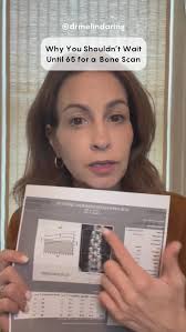 Most guidelines say to wait until age 65 for a DEXA scan., But I got mine  at 50—and it already showed early osteopenia., I see this in so many of my  patients too., The truth?, Women can lose up to 20% ...