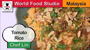 Letakkan tomato dan kacau rata. Malaysian Tomato Rice Nasi Tomato Chef Lin World Food Studio Youtube