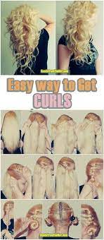 Use a scalp treatment or dry shampoo for scalp issues. Easy Way To Get Curls Overnight Hair Styles How To Curl Your Hair Curly Hair Styles