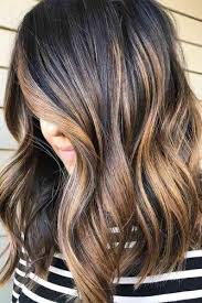 Natural medium brown hair with light copper highlights. Natural Dark Brown Hair With Highlights Picture1 Hairs London