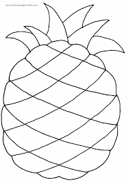Maybe you would like to learn more about one of these? Big Pineapple Color Page Fruit Coloring Pages Pineapple Coloring Fruit Of The Spirit