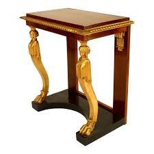 Baltic Neoclassic Parcel Gilt Ebonized And Mahogany Console Table In 2020 Console Table Neoclassical Furniture Traditional Desk