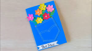 Click make it and make your selections when prompted. Beautiful Diy Friendship Day Card How To Make Handmade Card For Friend