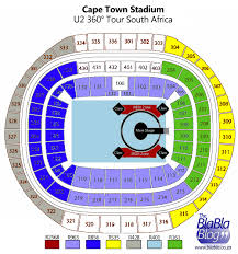 U2 Ticket Prices Stadium Plans For Joburg Cape Town 2011