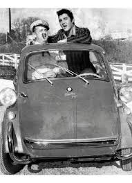 Elvis with his 1956 Messerschmitt Micro car - Elvis Presley ...