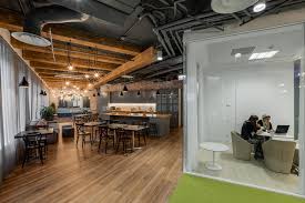 Booking Com Offices Moscow Office Snapshots Corporate Interiors Coworking Space Office Interiors