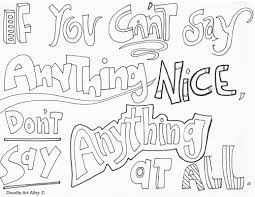 ♥️speaking before you think is a bad habit that can get you into trouble and hurt you in the most important areas of your life. No Bullying Coloring Pages Classroom Doodles